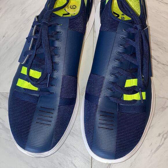 Under Armour Speedform Amp 2.0 Navy & Green Sneakers Size 9 Style 1295773-401 main image 7